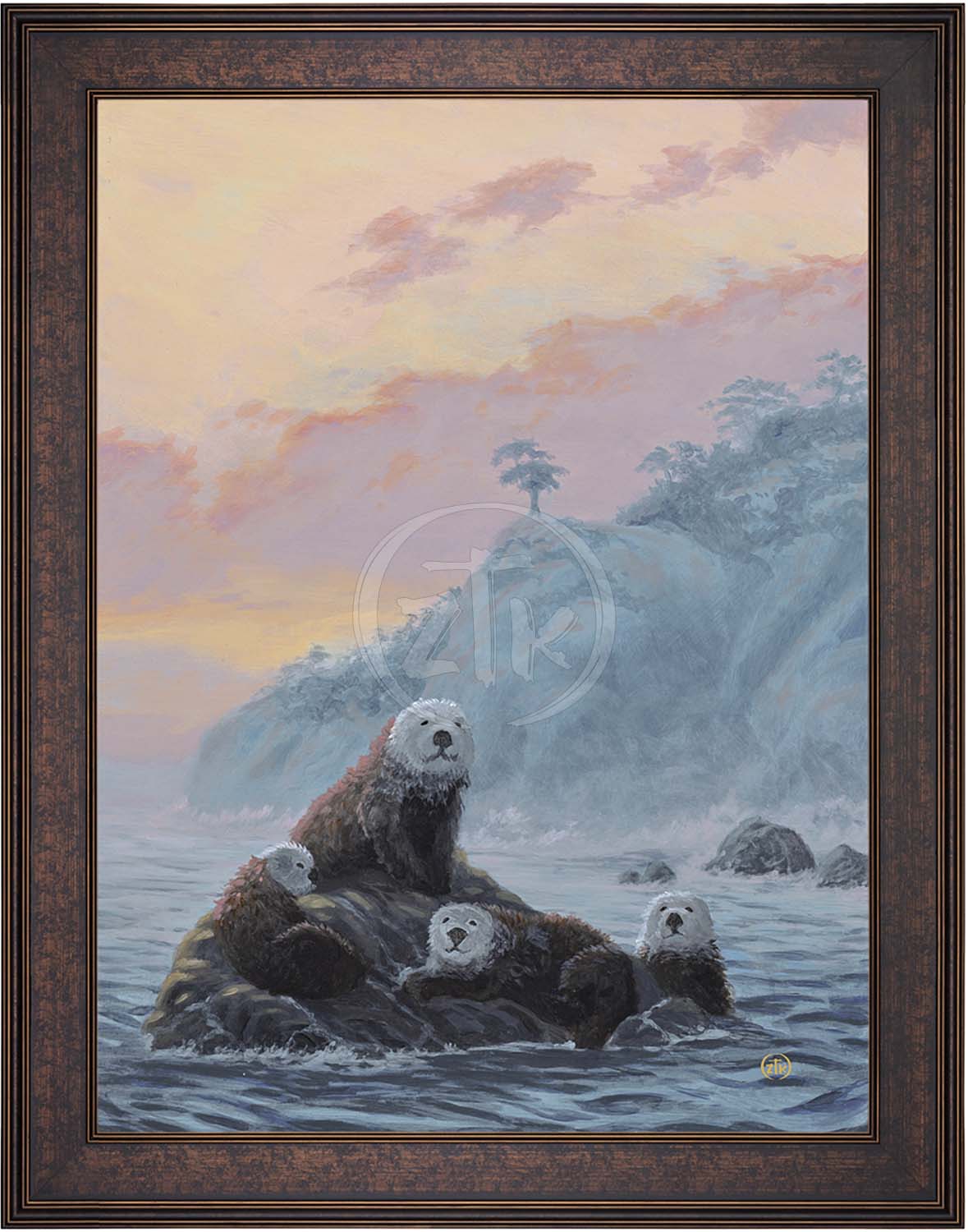 Rockin' Otters - Limited Edition Canvas