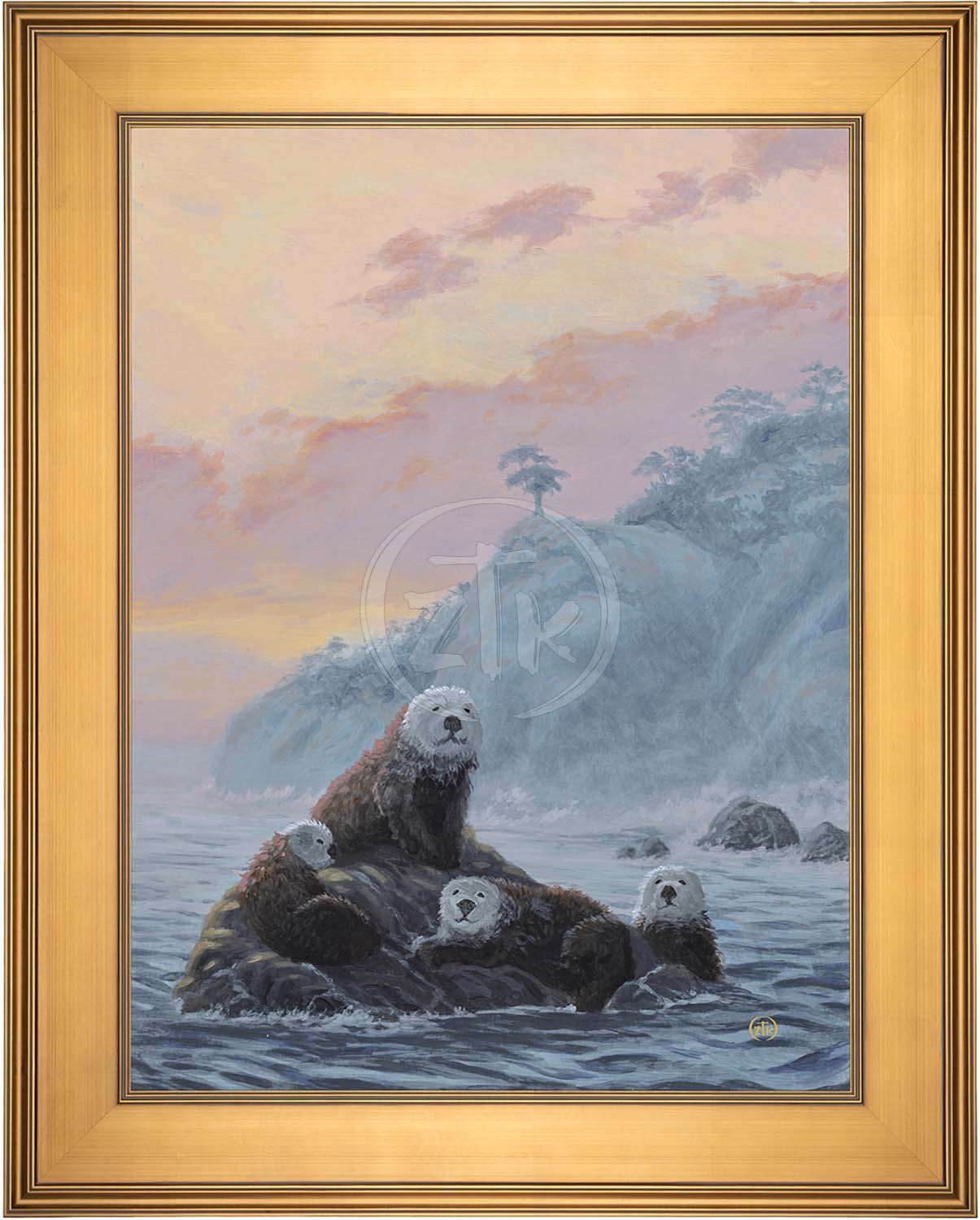 Rockin' Otters - Limited Edition Canvas