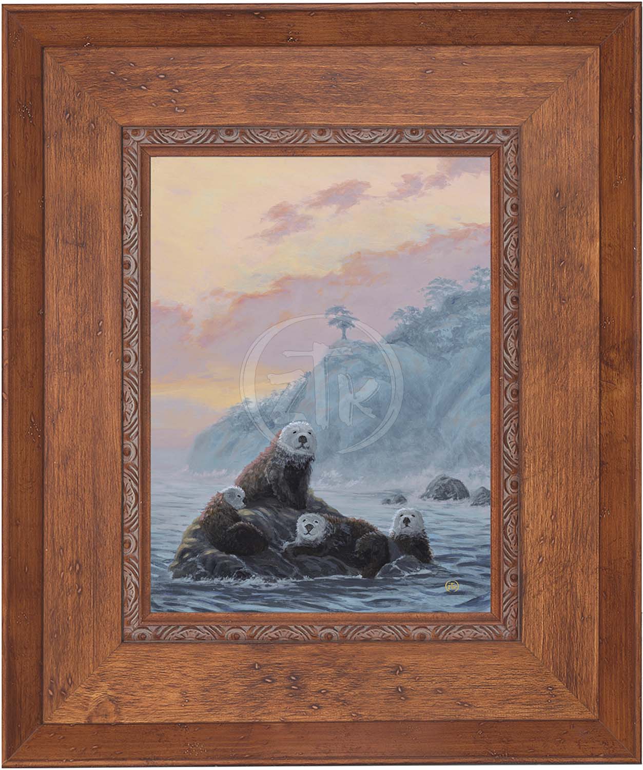 Rockin' Otters - Limited Edition Canvas