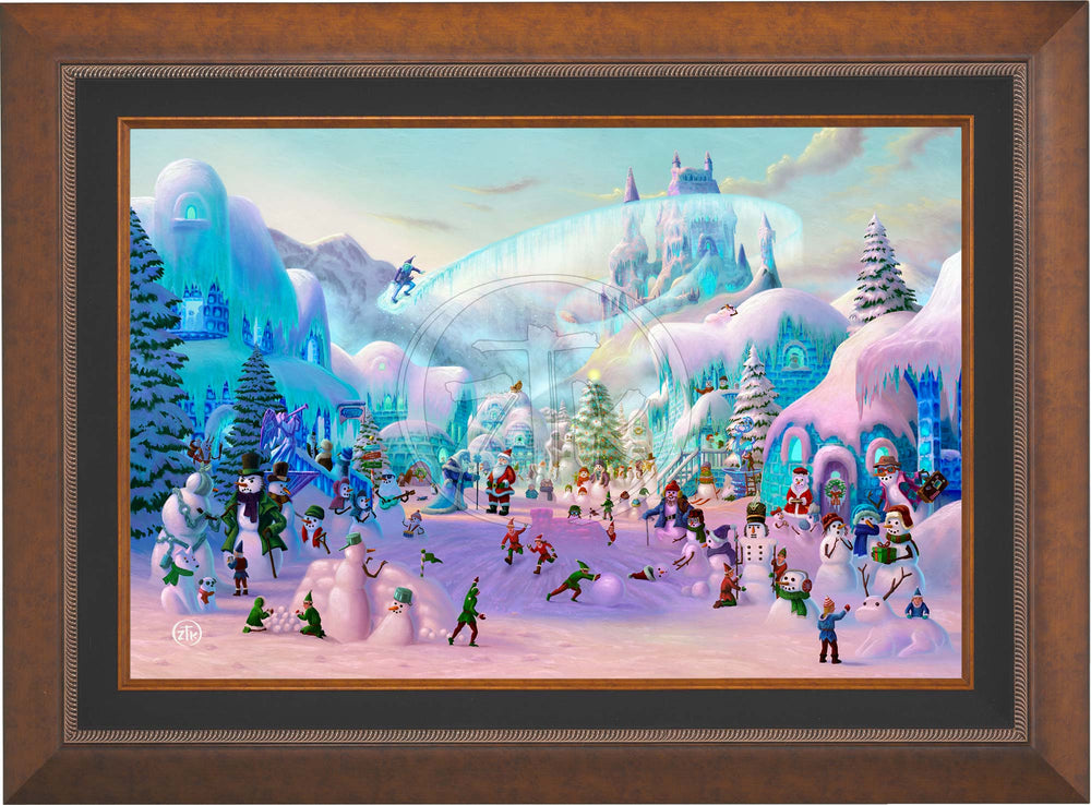 Snowman Sanctuary - Limited Edition Canvas
