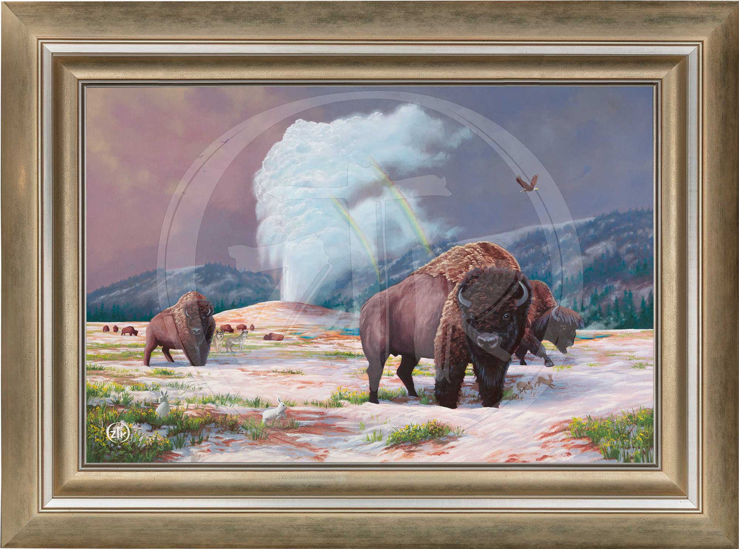 Spirt of Yellowstone - Limited Edition Canvas