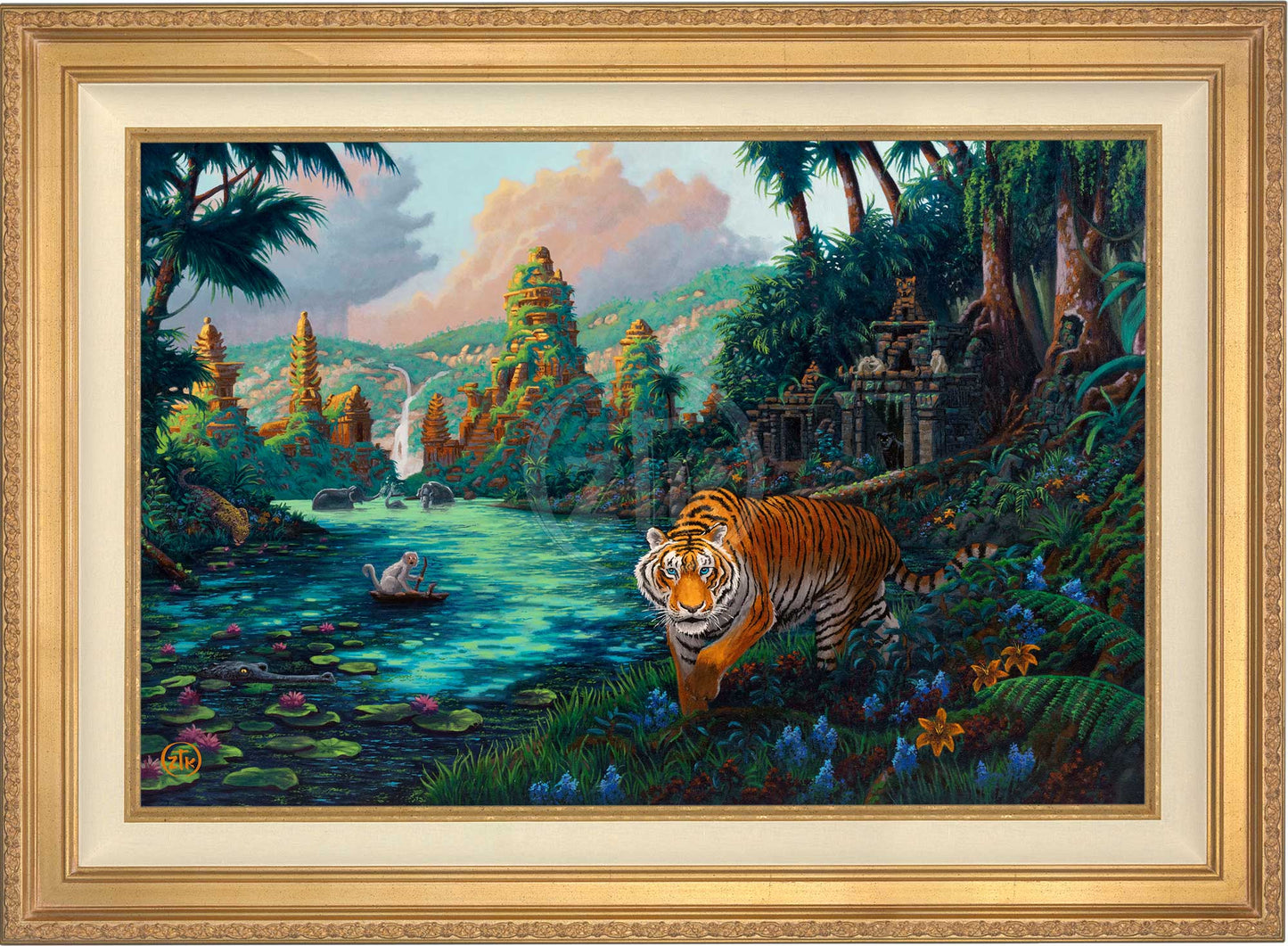 Tiger Jungle - Limited Edition Canvas