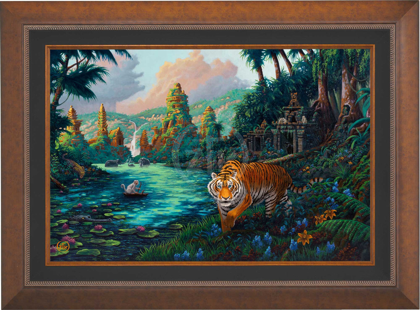 Tiger Jungle - Limited Edition Canvas
