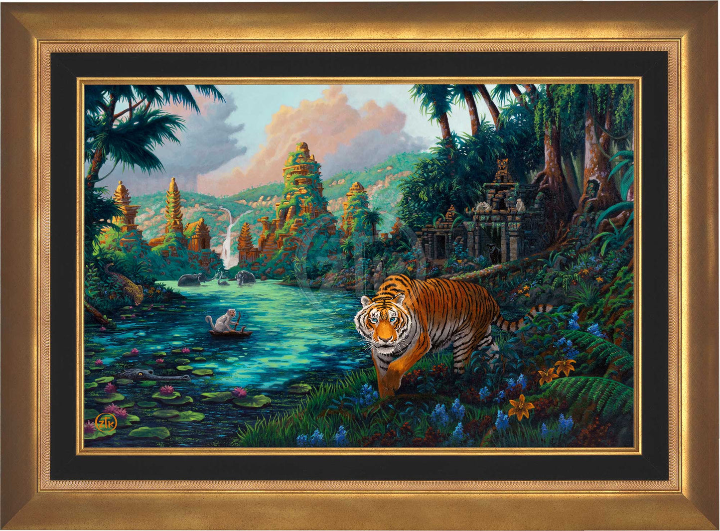 Tiger Jungle - Limited Edition Canvas