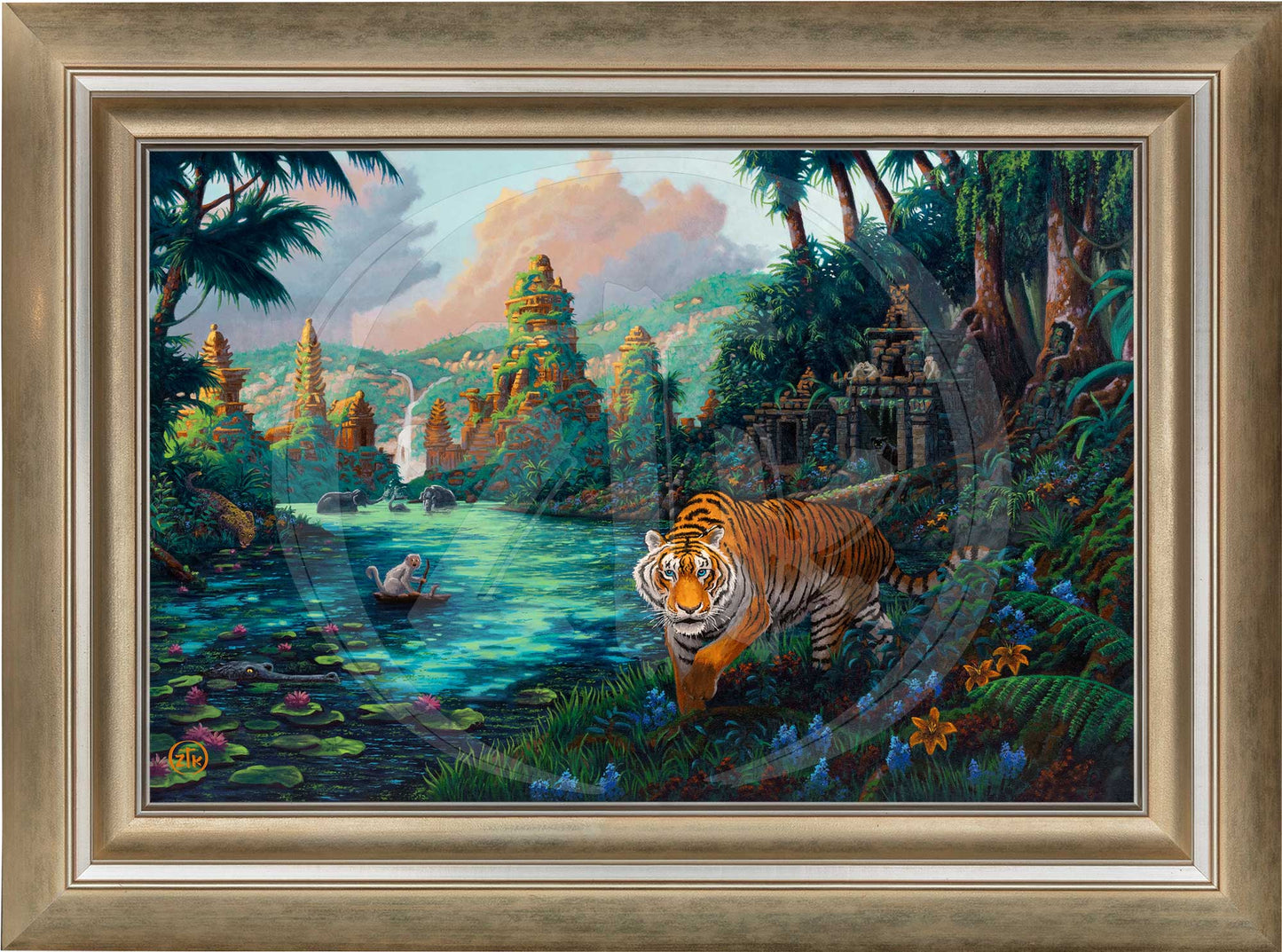 Tiger Jungle - Limited Edition Canvas
