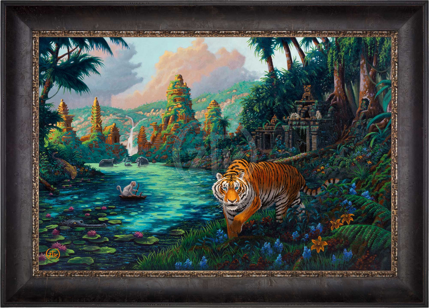 Tiger Jungle - Limited Edition Canvas