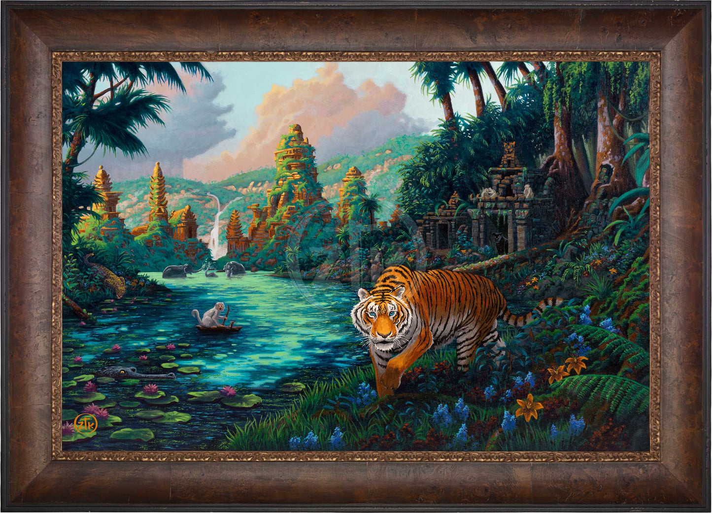 Tiger Jungle - Limited Edition Canvas
