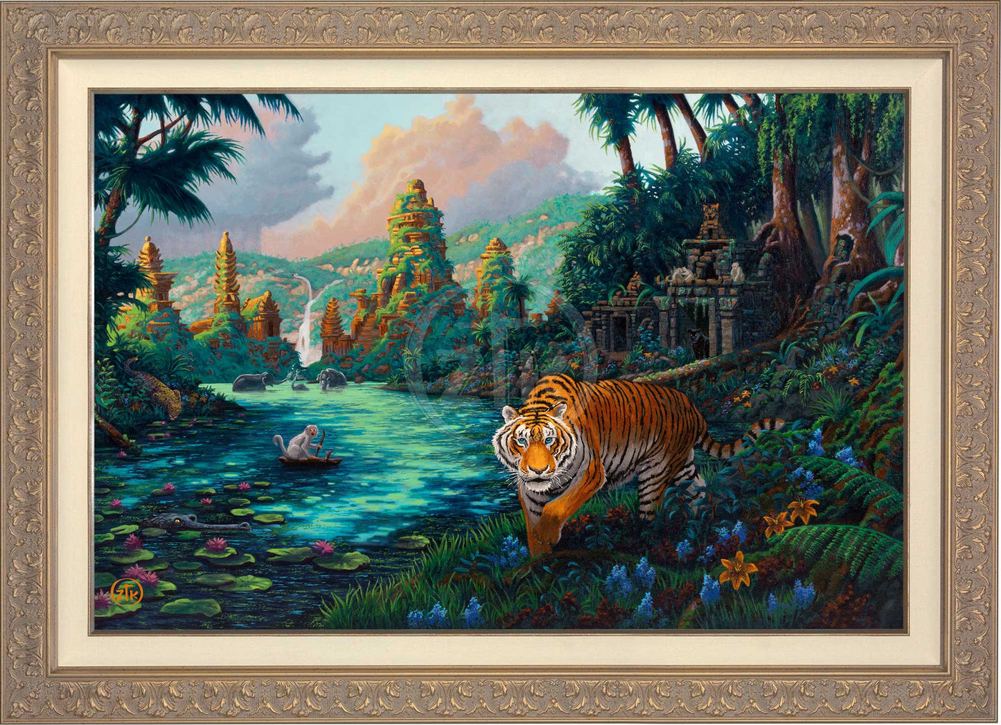 Tiger Jungle - Limited Edition Canvas