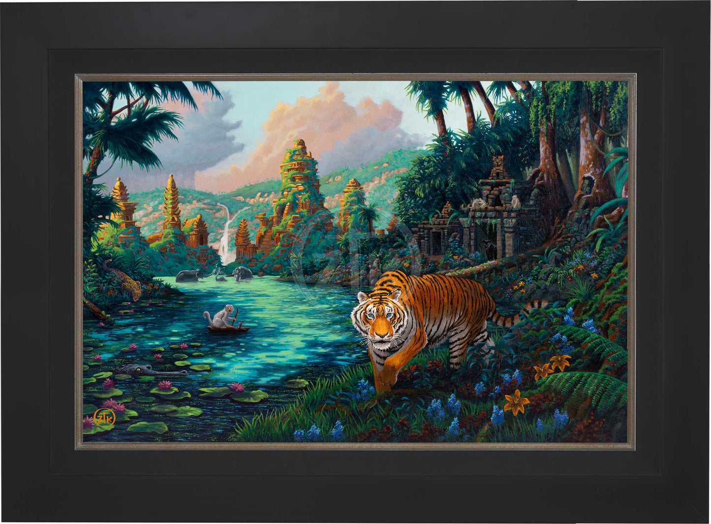 Tiger Jungle - Limited Edition Canvas