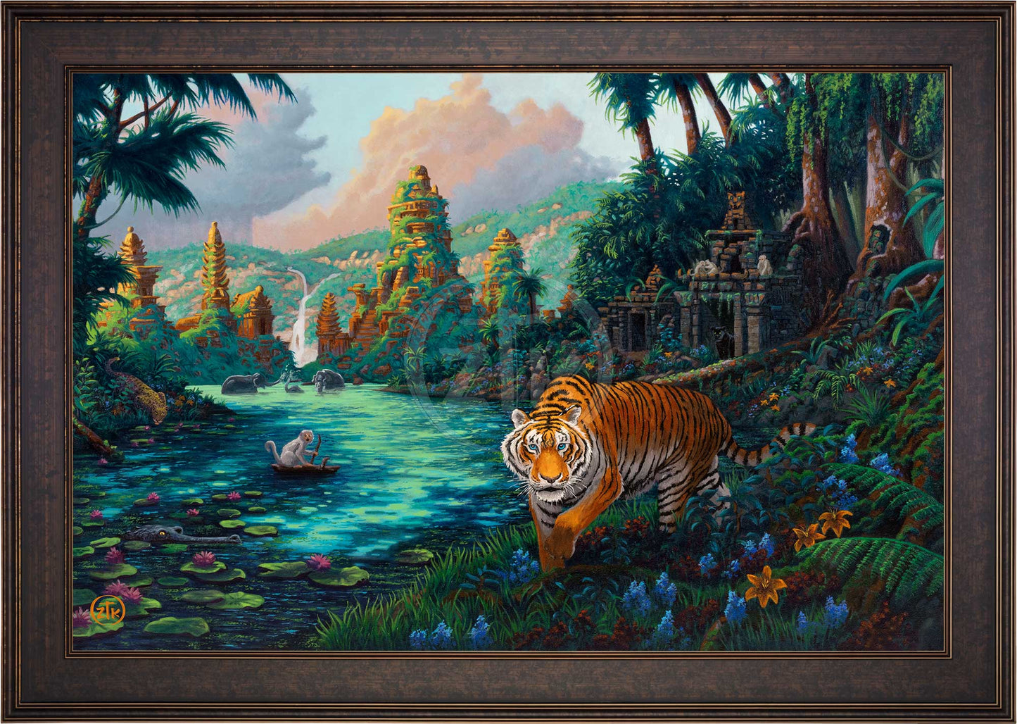Tiger Jungle - Limited Edition Canvas
