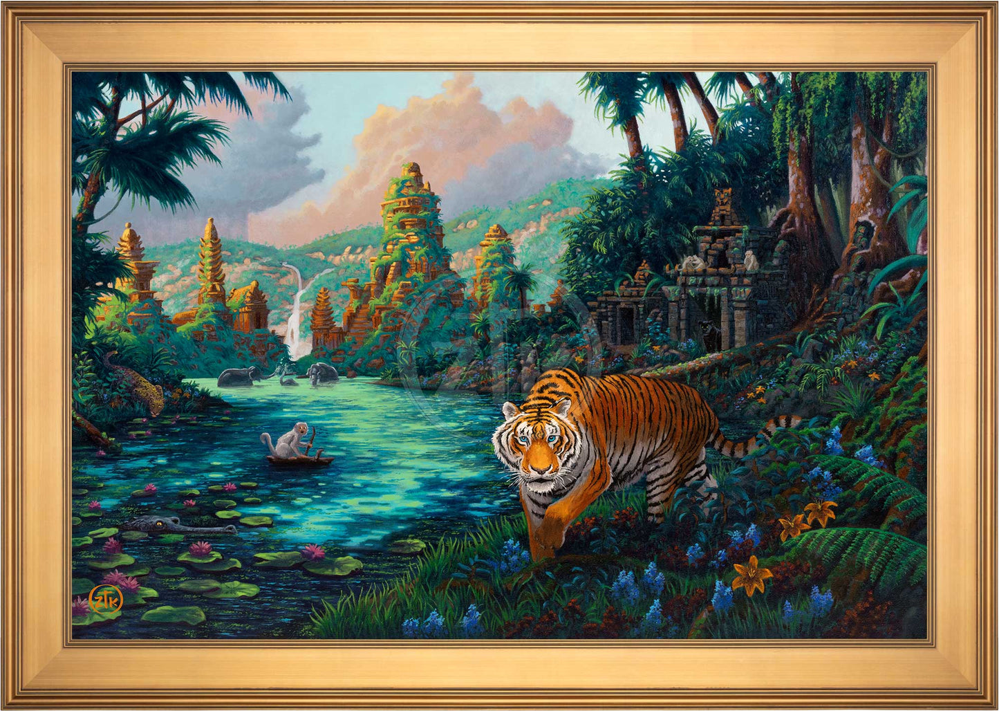 Tiger Jungle - Limited Edition Canvas