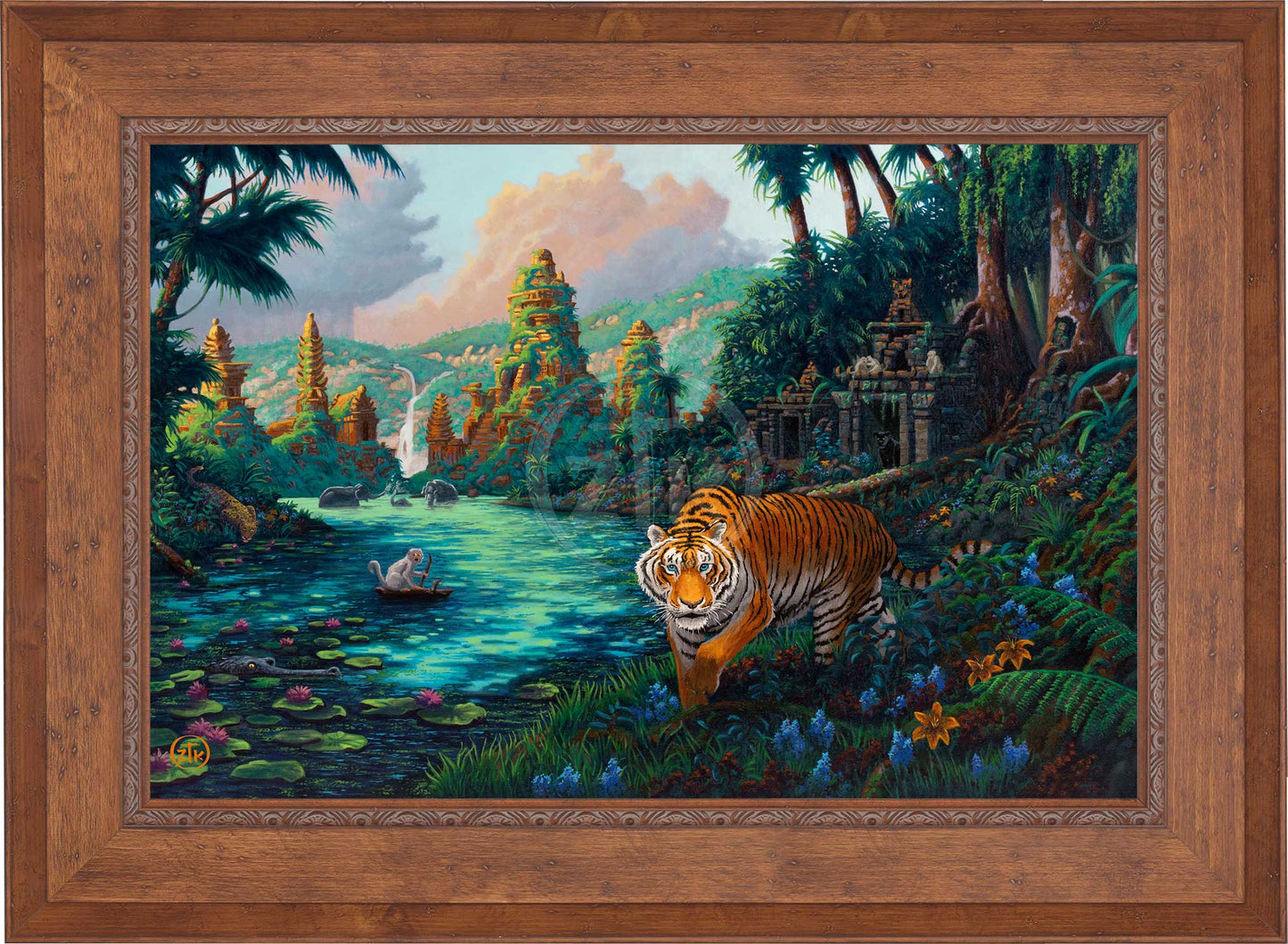 Tiger Jungle - Limited Edition Canvas