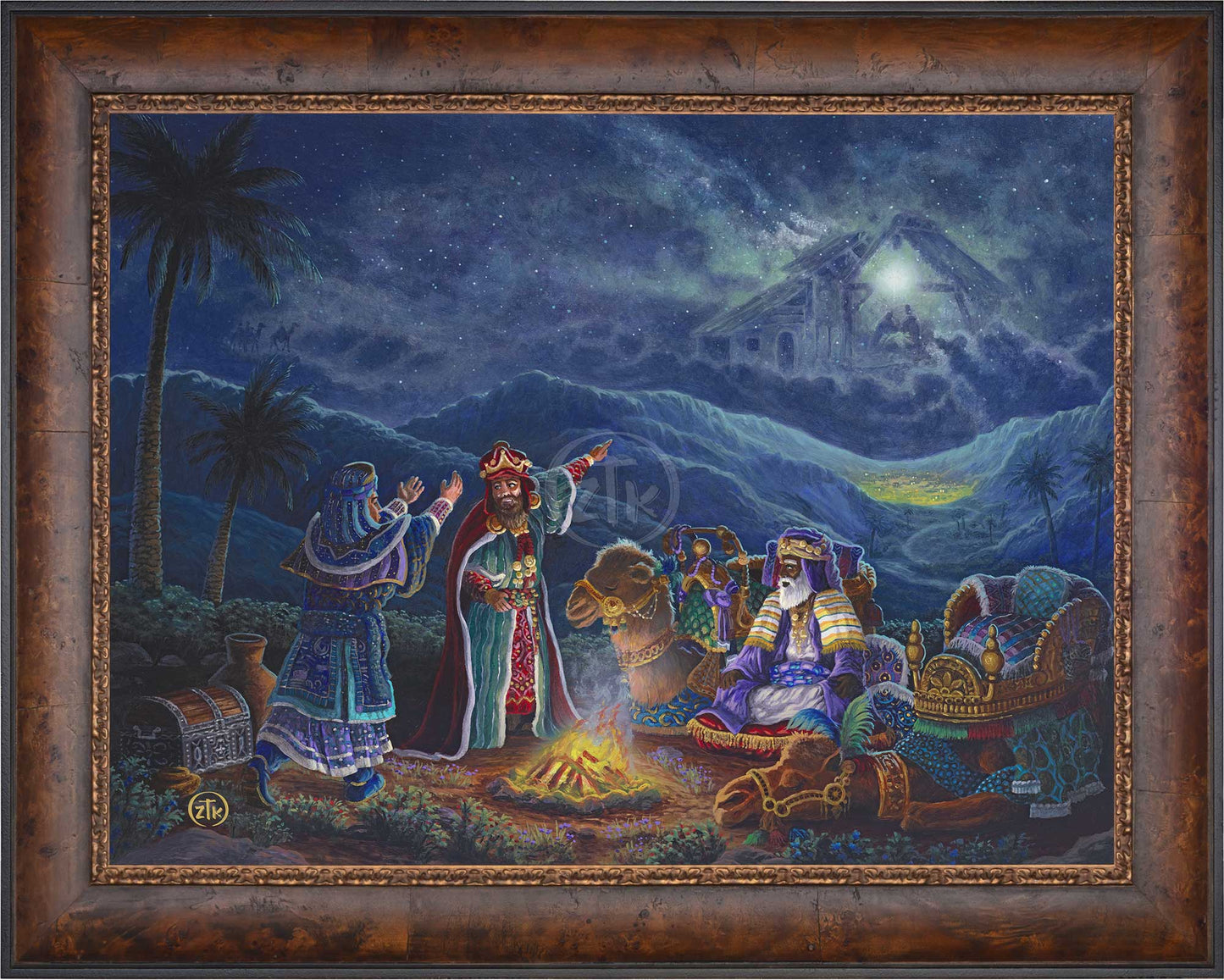 The Three Wisemen - Limited Edition Canvas