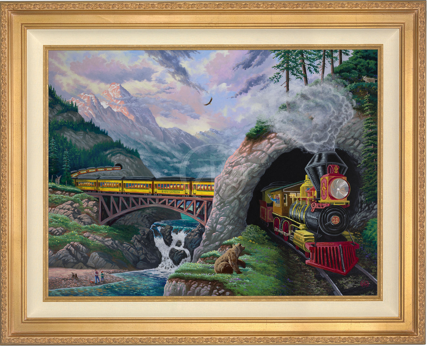 Thunder in the Mountains - Limited Edition Canvas