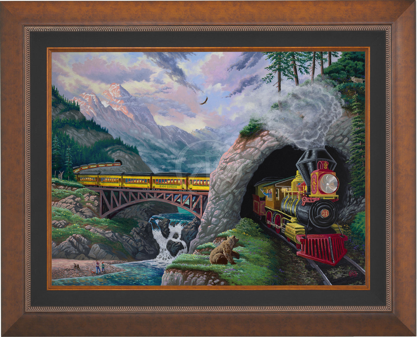 Thunder in the Mountains - Limited Edition Canvas