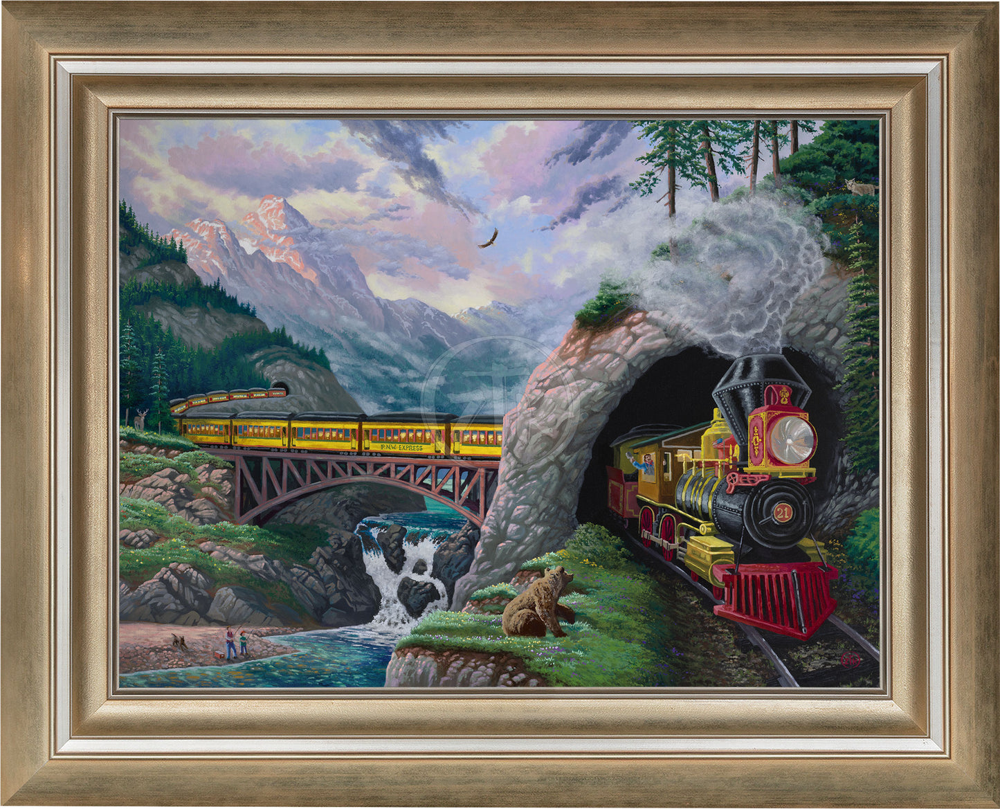 Thunder in the Mountains - Limited Edition Canvas