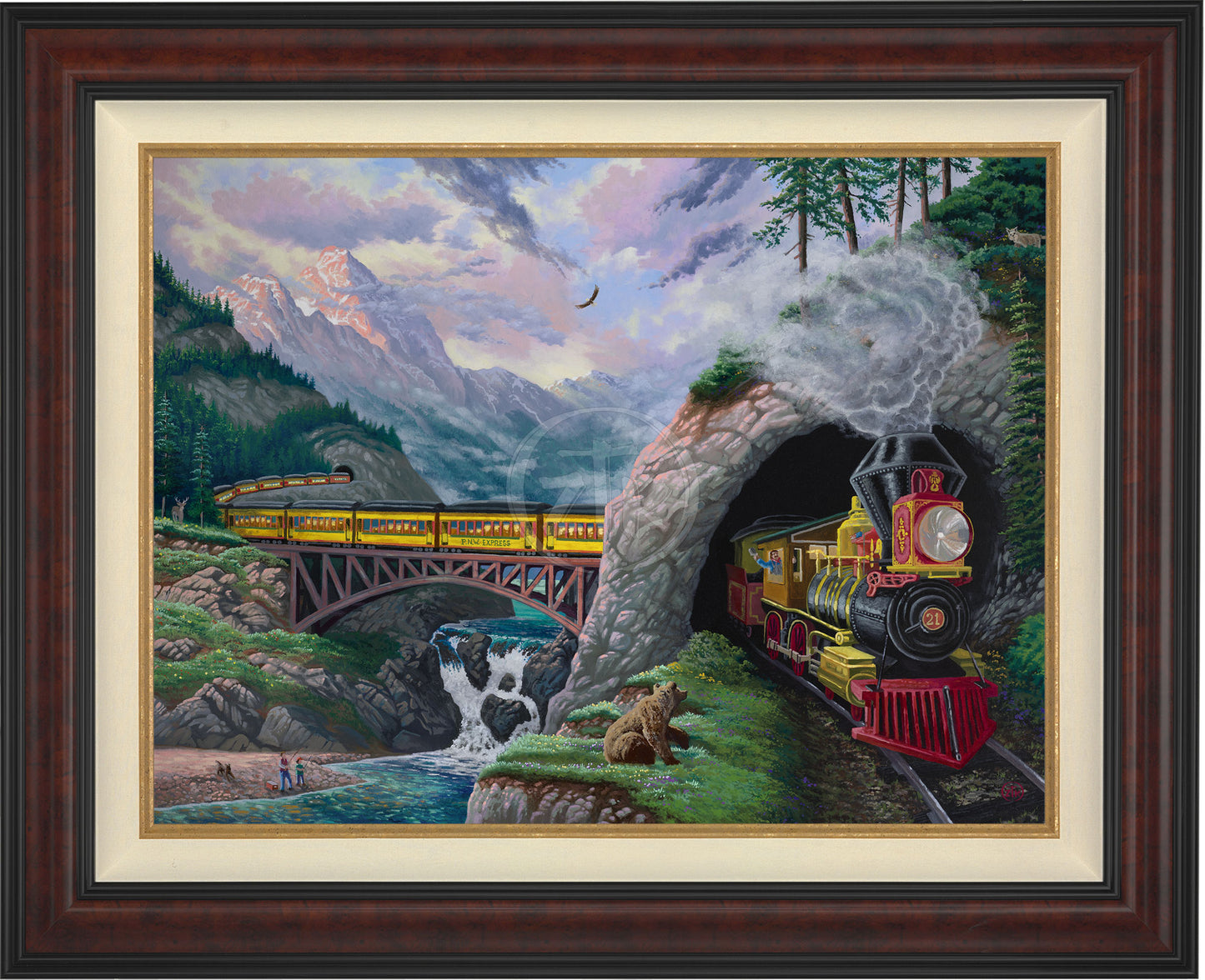 Thunder in the Mountains - Limited Edition Canvas