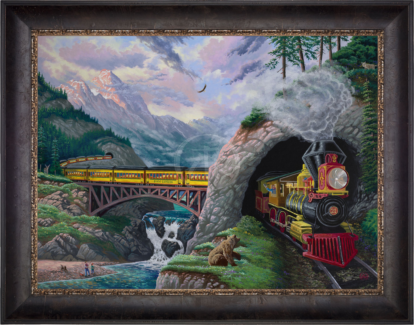 Thunder in the Mountains - Limited Edition Canvas