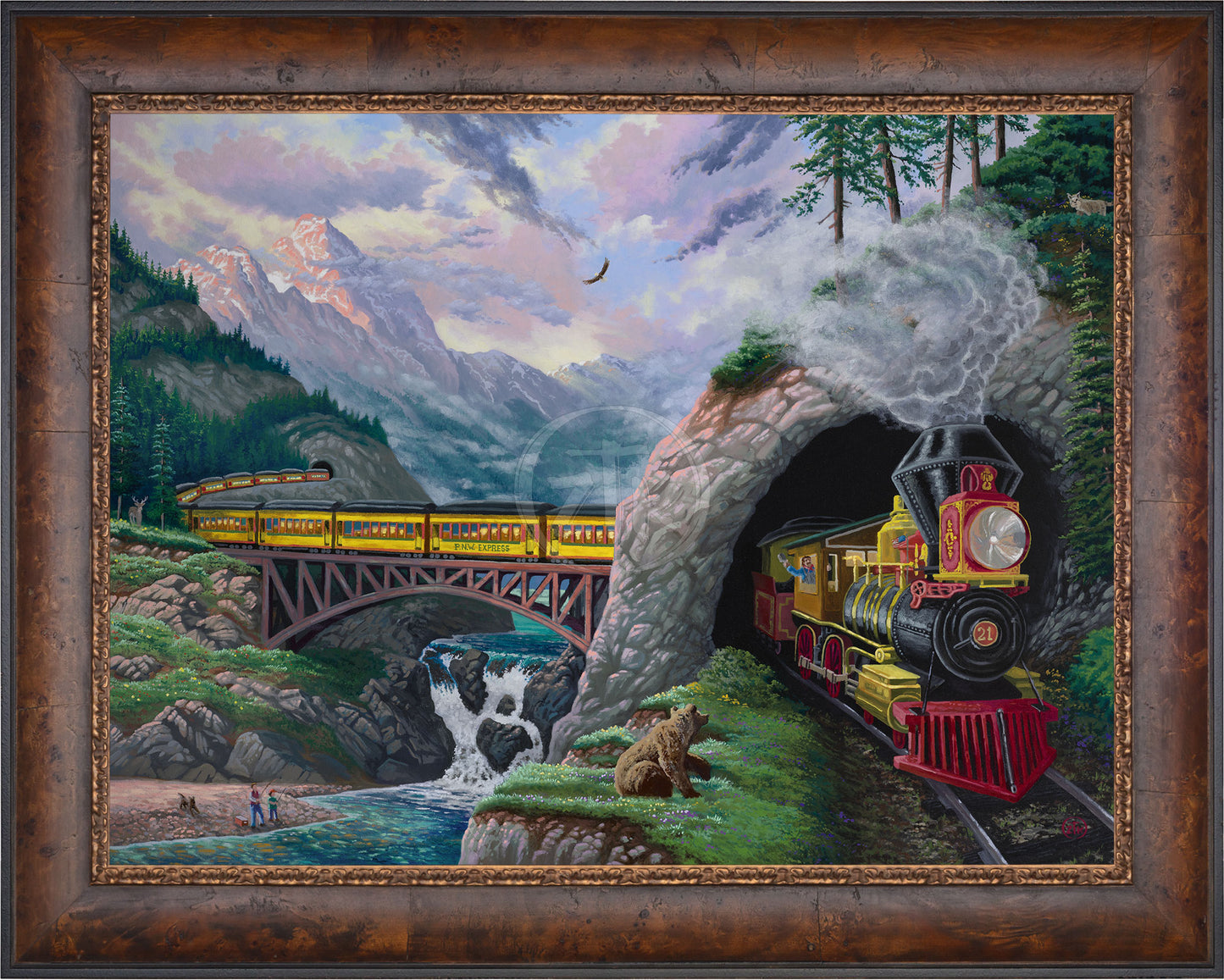 Thunder in the Mountains - Limited Edition Canvas