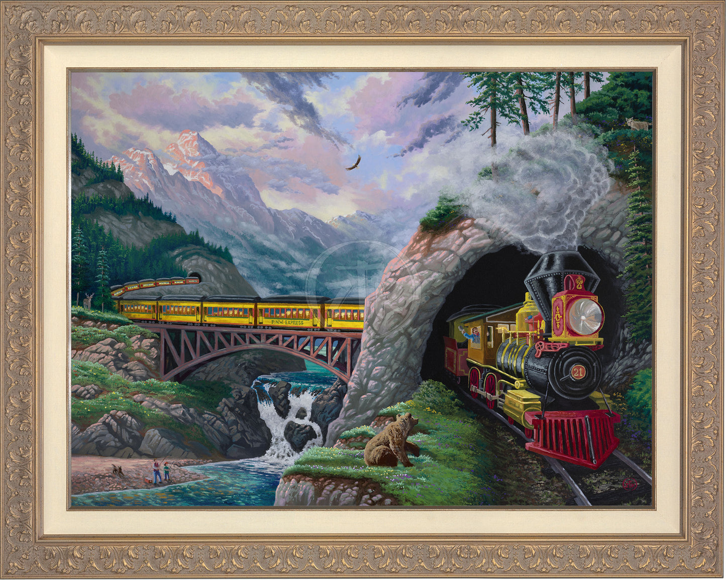 Thunder in the Mountains - Limited Edition Canvas