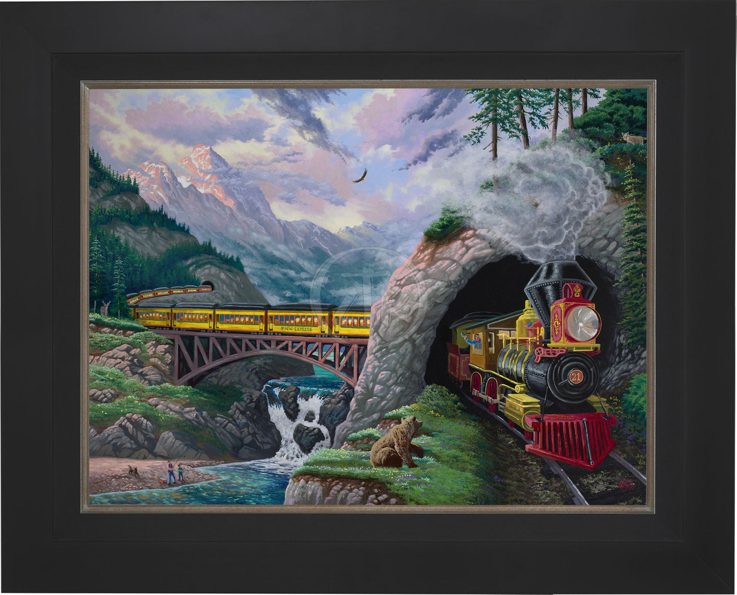 Thunder in the Mountains - Limited Edition Canvas