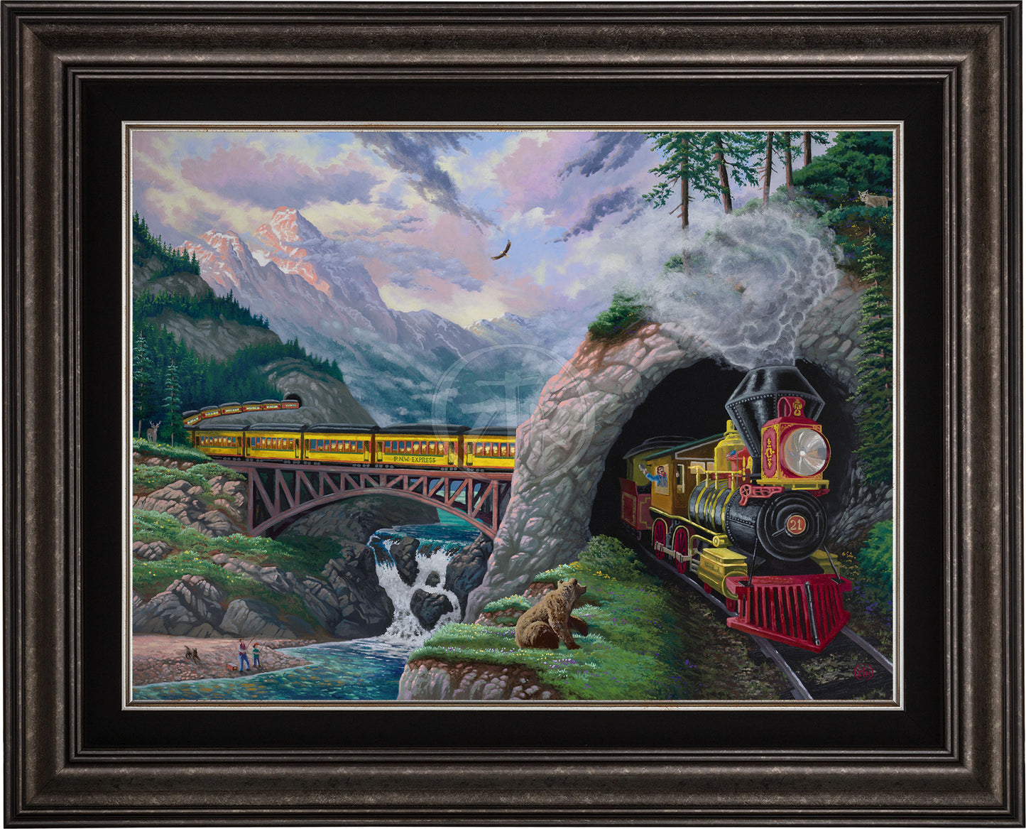 Thunder in the Mountains - Limited Edition Canvas