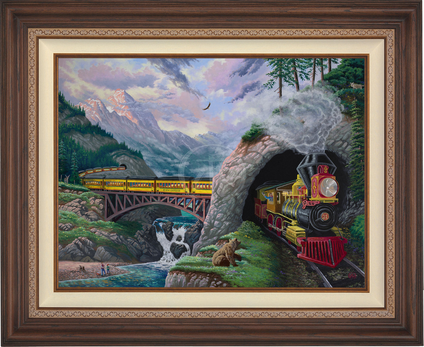 Thunder in the Mountains - Limited Edition Canvas