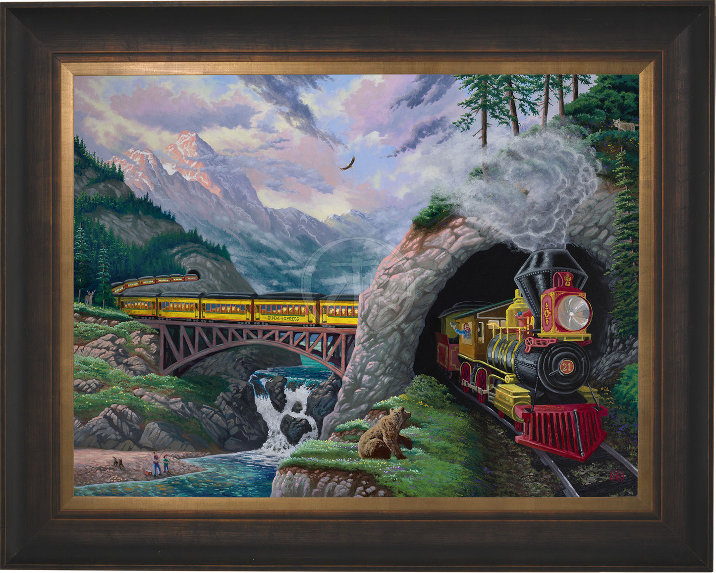 Thunder in the Mountains - Limited Edition Canvas