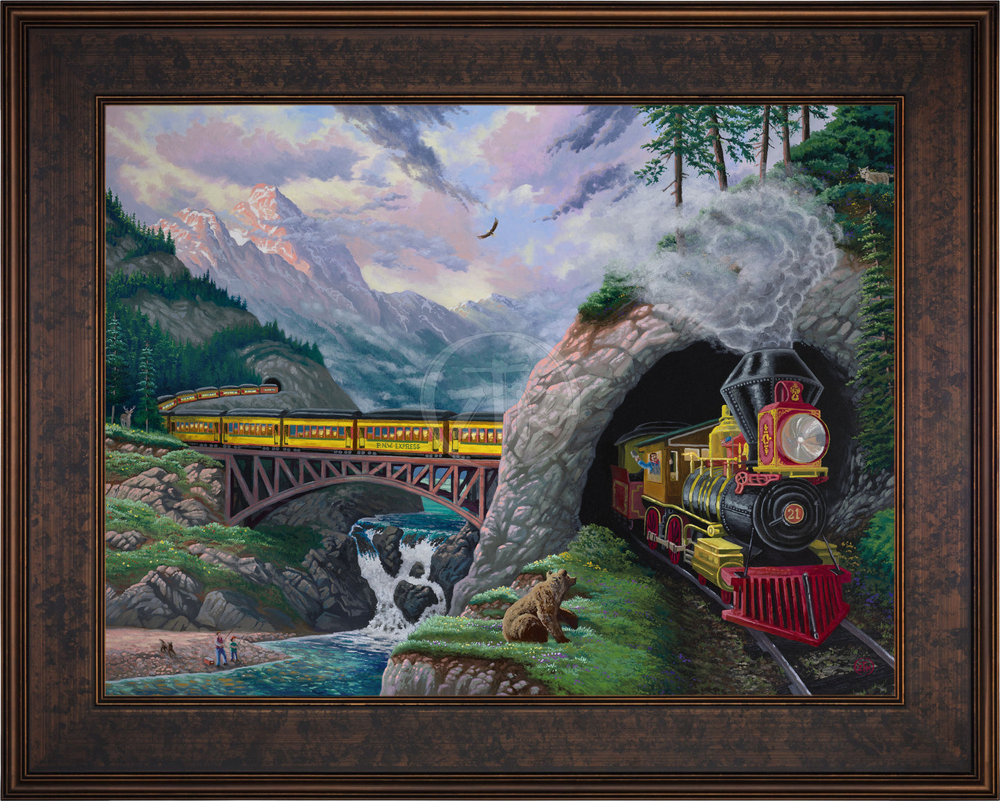 Thunder in the Mountains - Limited Edition Canvas