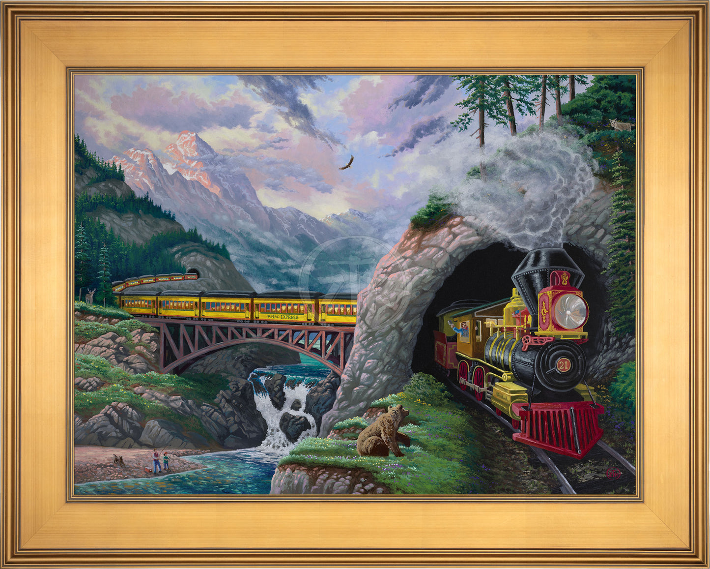 Thunder in the Mountains - Limited Edition Canvas