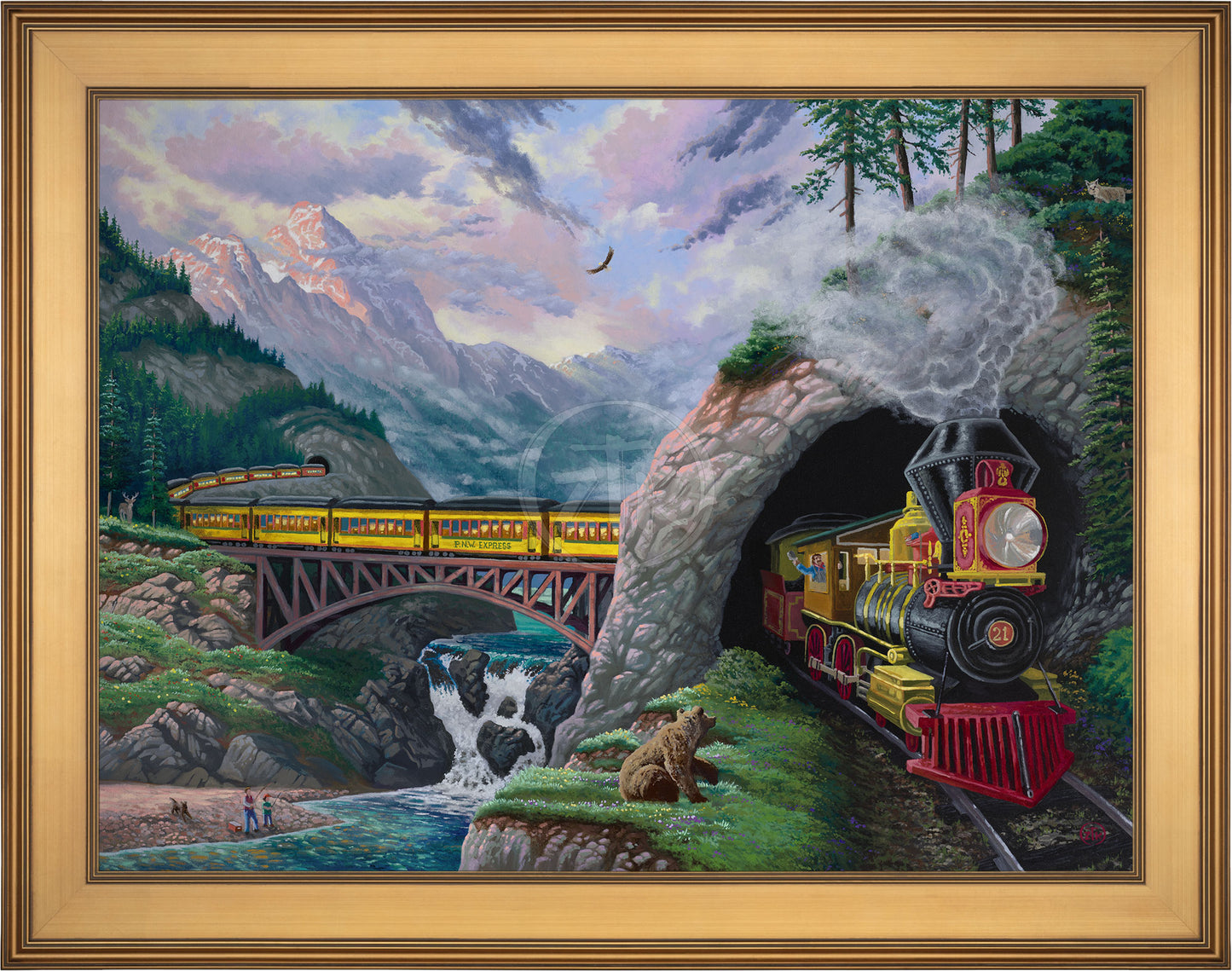 Thunder in the Mountains - Limited Edition Canvas