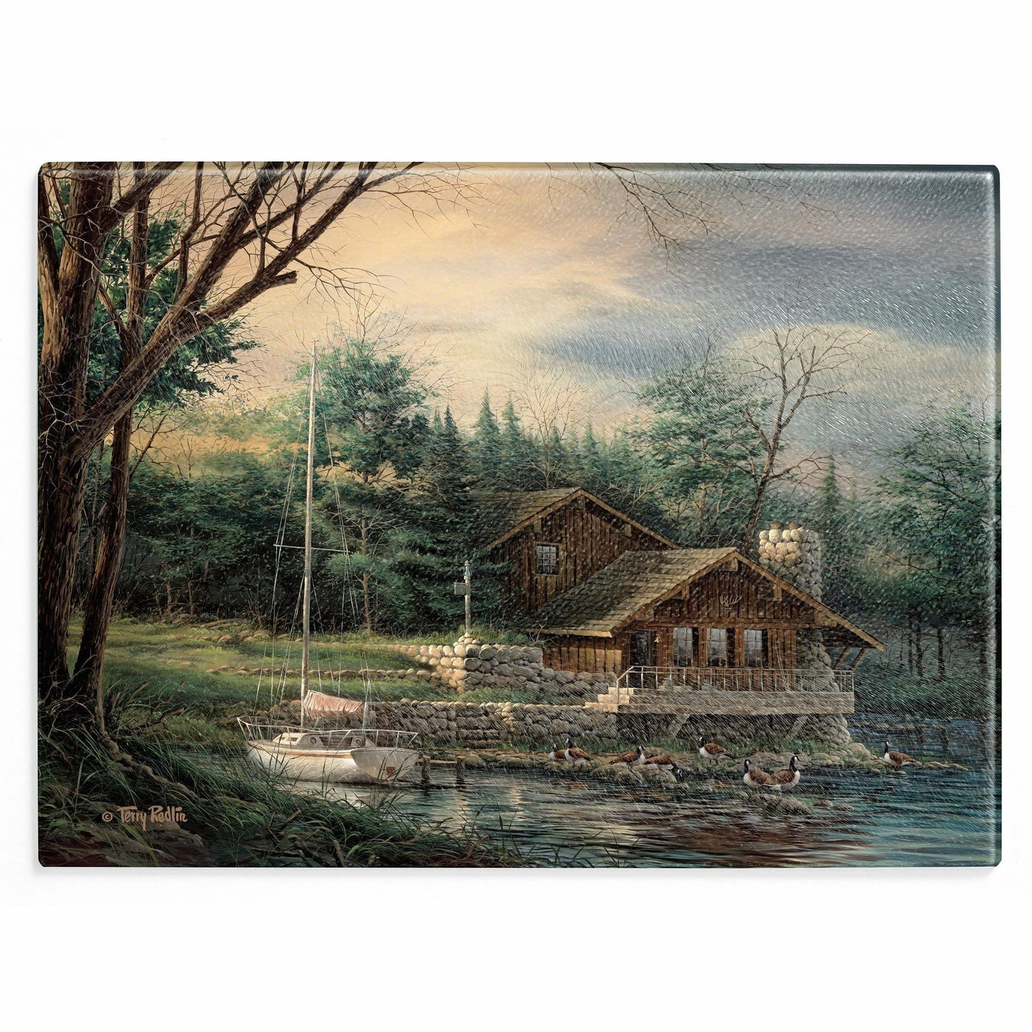 Changing Seasons - Summer Cutting Board - Wild Wings