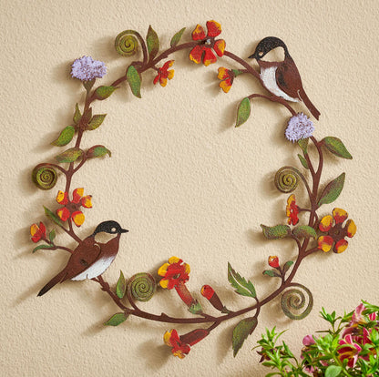Chickadee Metal Wall Art - Wild Wings
