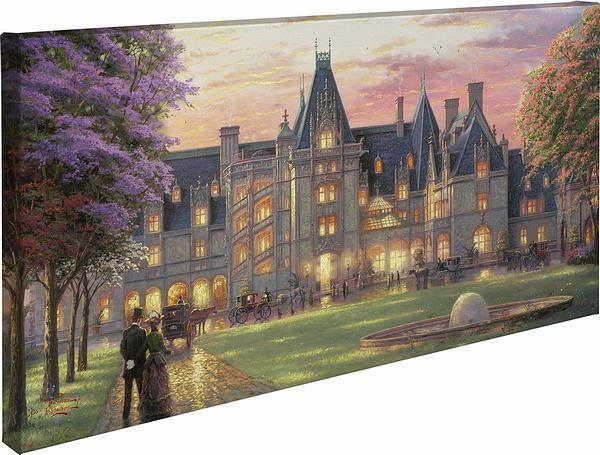 Elegant Evening at Biltmore Gallery Wrapped Canvas - Wild Wings