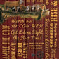 Farming Rules 12" x 30" Wood Sign - Wild Wings