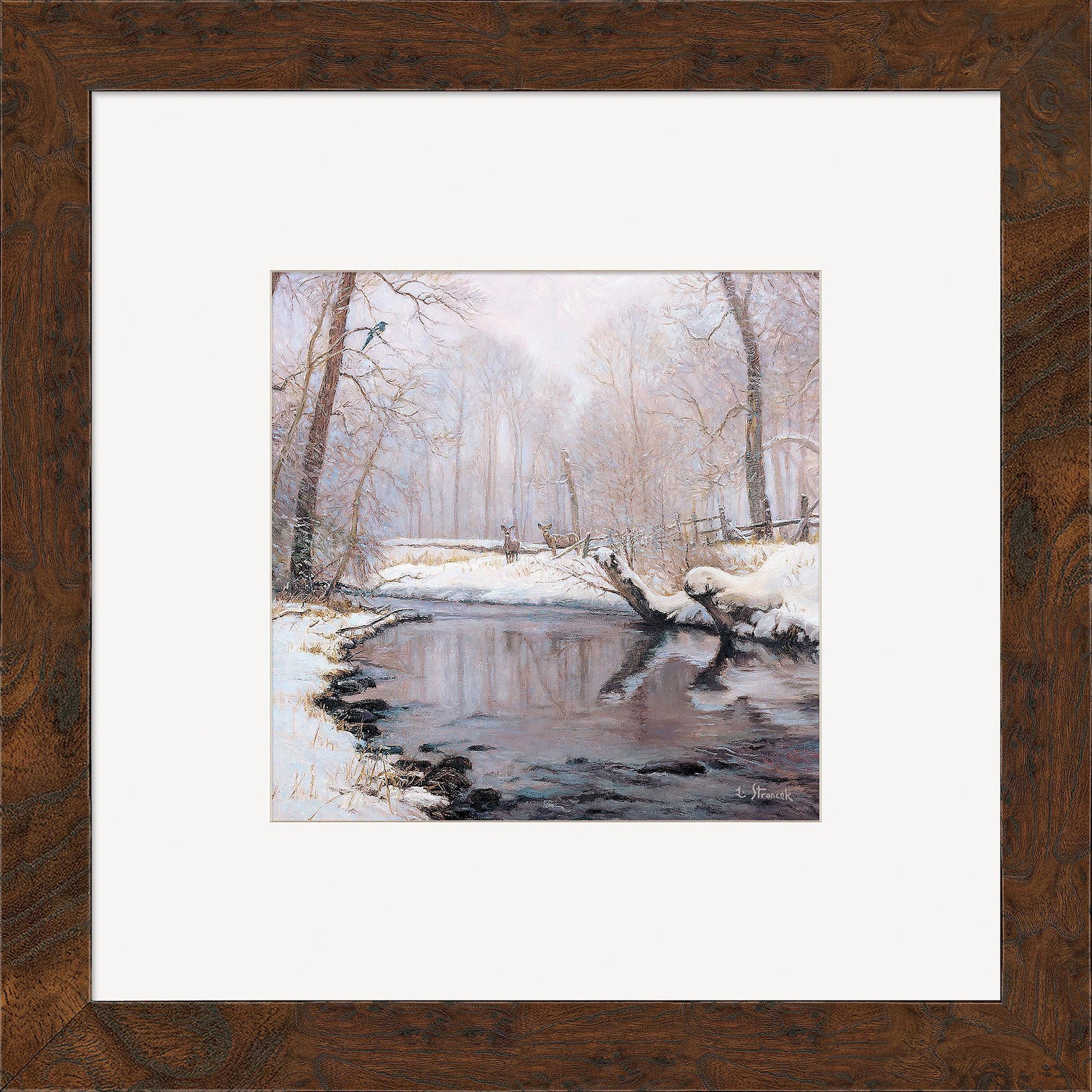 Creek Bottom Solitude Contempo Square - Wild Wings