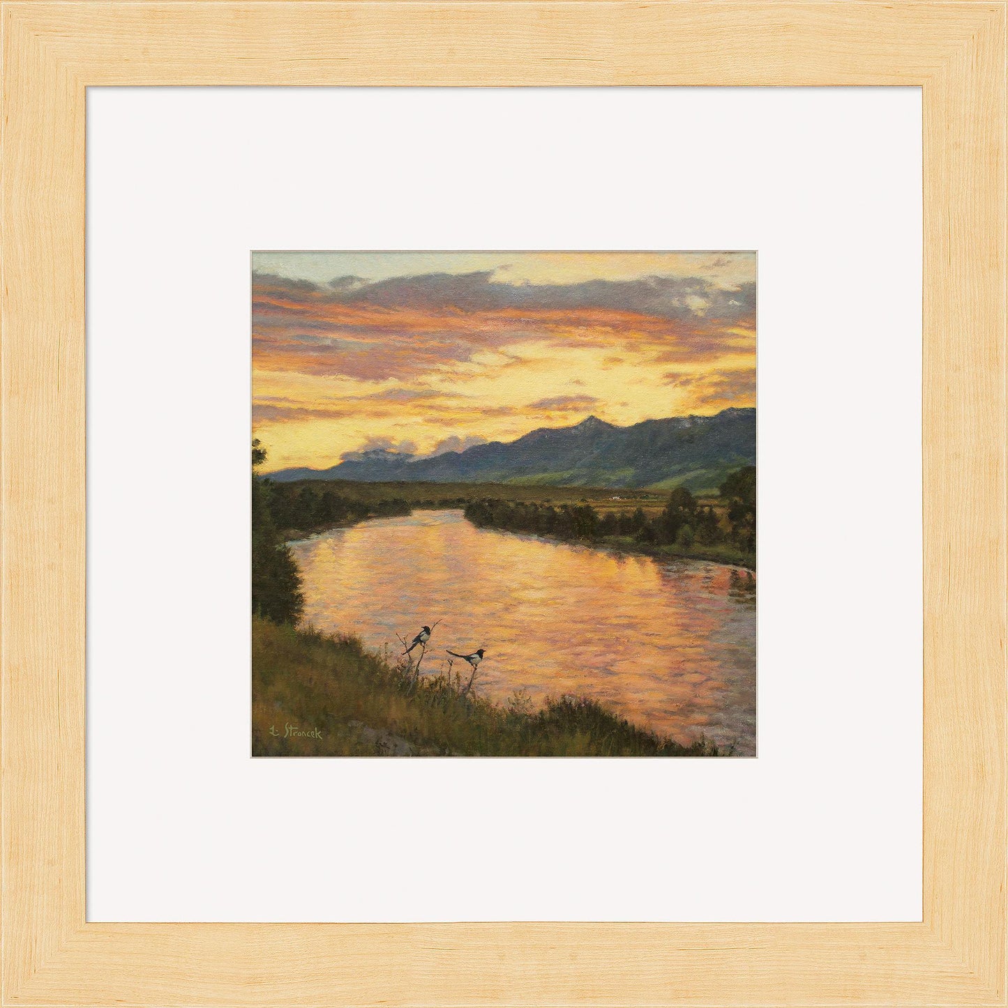 Dawn in the Valley Contempo Square - Wild Wings