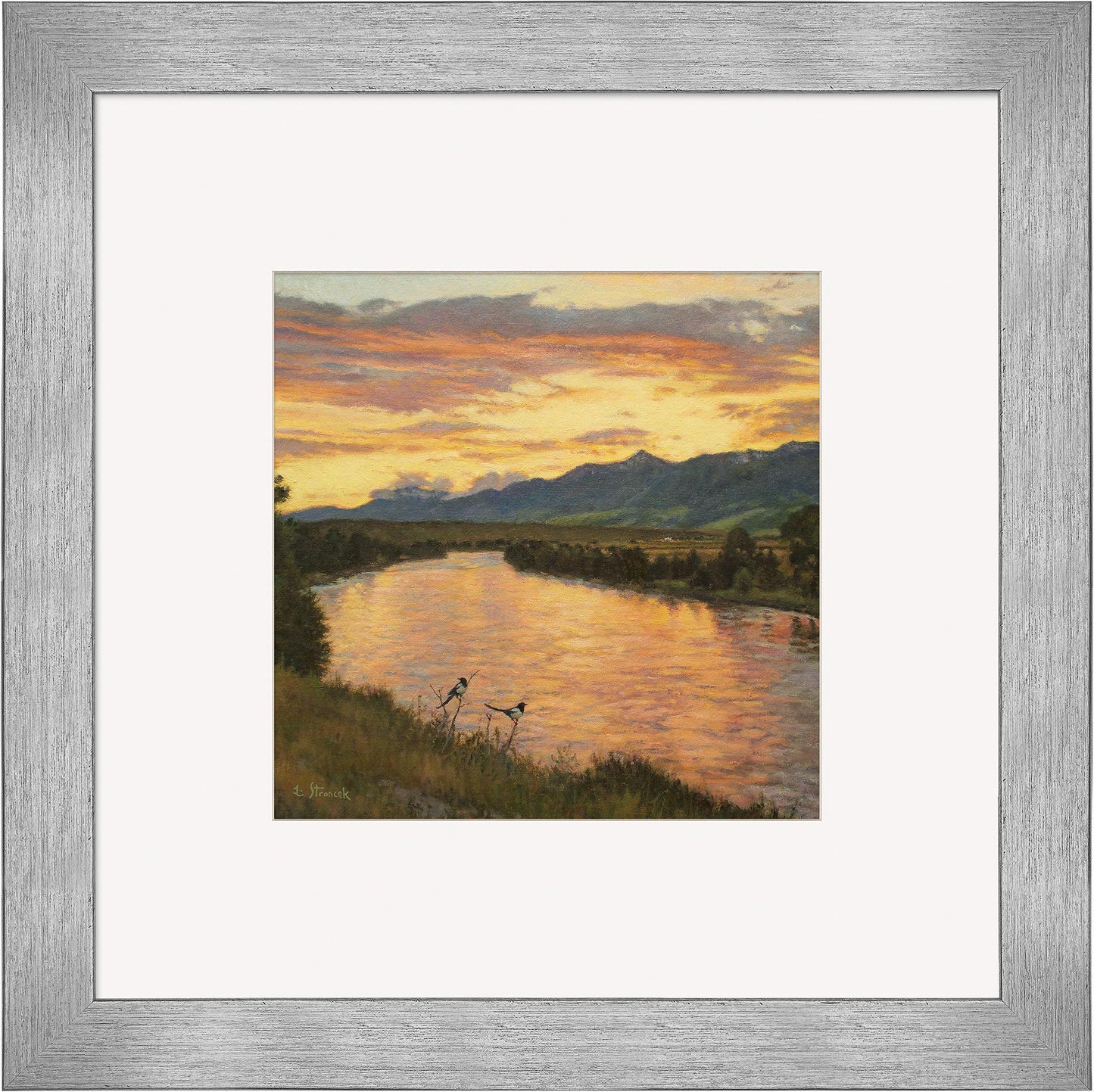 Dawn in the Valley Contempo Square - Wild Wings