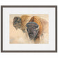 When the Dust Settles-Bison Limited Edition Paper Print - Wild Wings