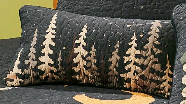 Pine Trees Pillow - Wild Wings