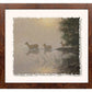 Fog Effect—Whitetail Deer Deckled Edge Paper Print - Wild Wings