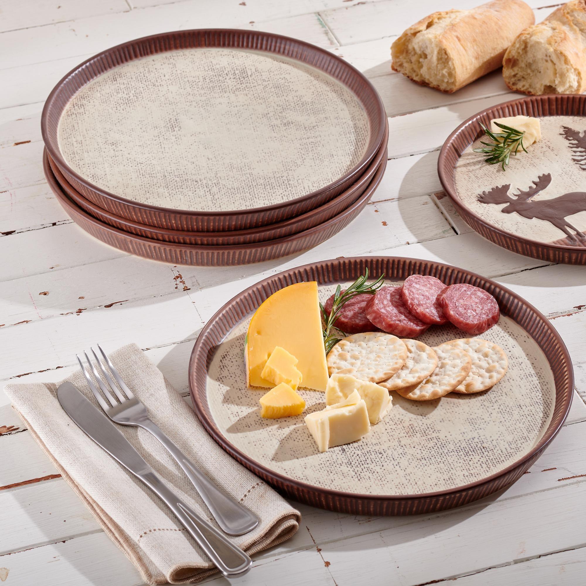 Forest Trails Dinner Plates (Set of 4) from Wild Wings