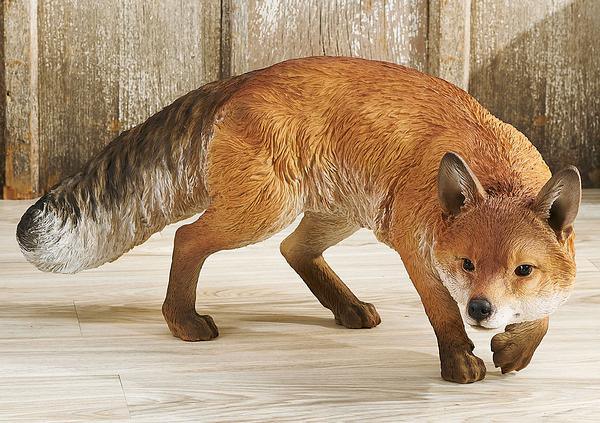 Prowling Fox Sculpture - Wild Wings