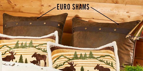 Tranquil Cabin Sham - Wild Wings