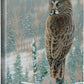 His Land—Great Gray Owl Gallery Wrapped Canvas - Wild Wings