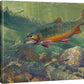 Hunting the Hunters—Brook Trout Gallery Wrapped Canvas - Wild Wings