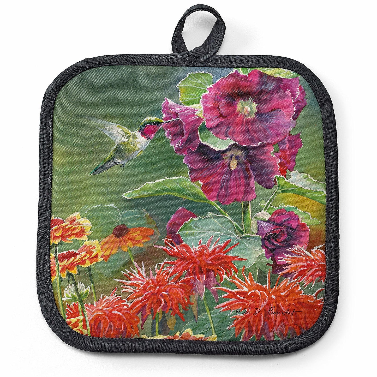 In Living Color - Hummingbird Pot Holder - Wild Wings