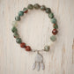 Indian Agate Dreamcatcher Bracelet - Wild Wings