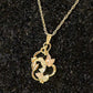 Black Hills Gold Hummingbird Necklace - Wild Wings