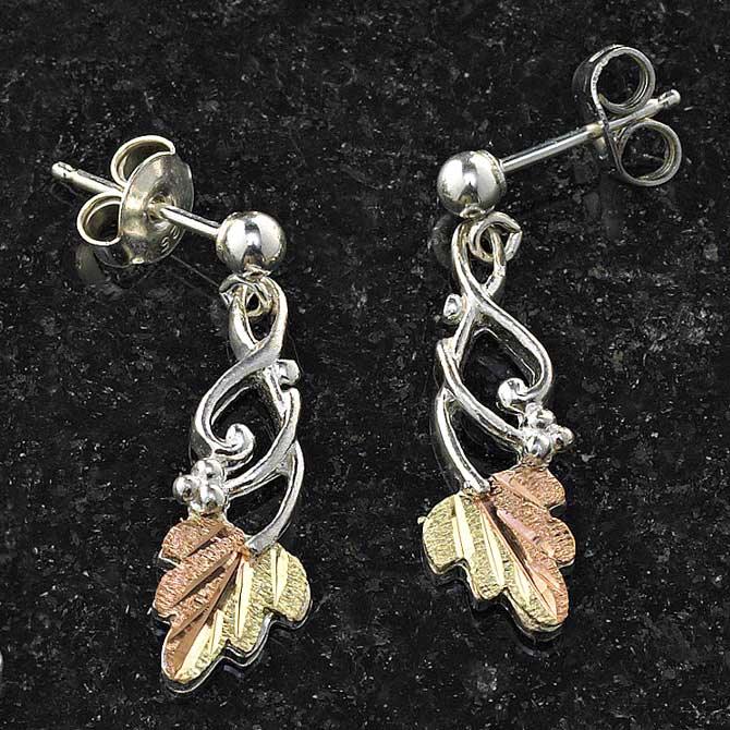 Horse & Leaf Black Hills Earrings - Wild Wings